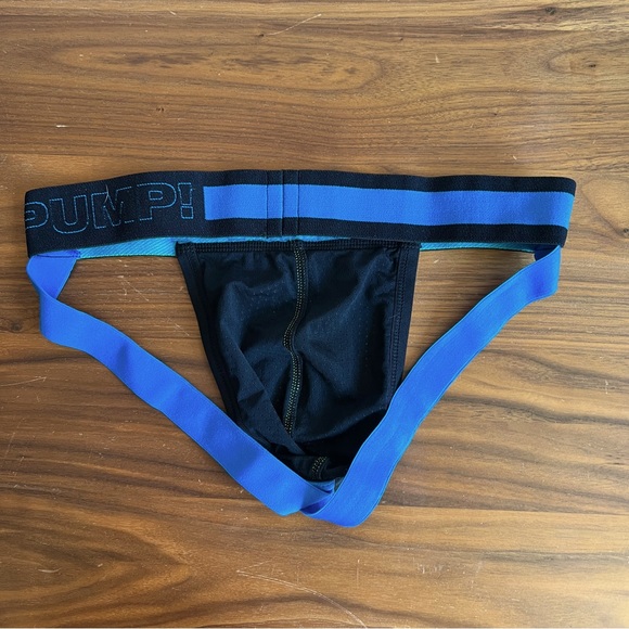 Pump Jockstrap black/blue - New - Picture 3 of 6